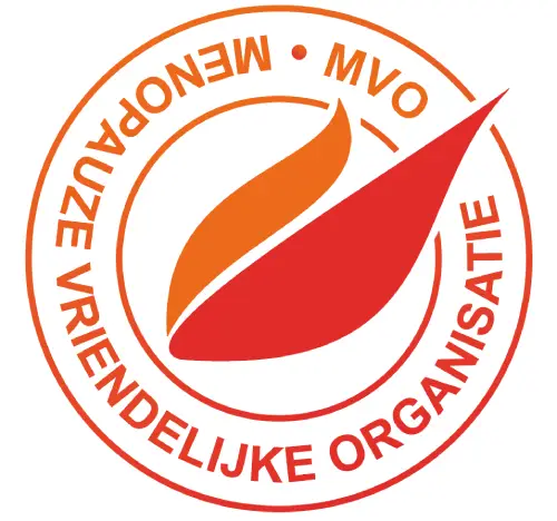 Logo Menopauze Vriendelijke Organisatie
